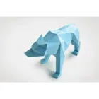 WOLF_HIMMELBLAU - Bastelset Wolf himmelblau