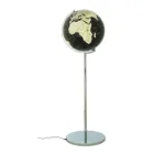 Floor-standing globe with light SOJUS BLACK LIGHT