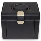 88.000.120443 - Jewellery box Marta saffiano black