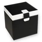 80.000.517643 - Jewellery box Lisa nero bianco black