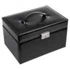 73.107.010443 - Jewellery box Katja new classic black leather