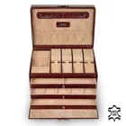 73.107.010143 - Jewellery box Katja new classic bordeaux leather