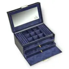 25.301.014023 - Jewellery box Elly acuro navy leather