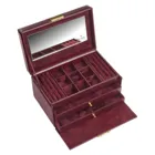 25.301.010101 - Jewellery box Elly acuro bordeaux leather