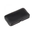 TF100R.1504 - 4-piece manicure case manicure set black leather