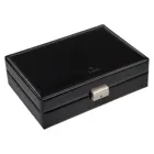 2018.0104N04 - Watch case for 10 watches black exclusive black leather