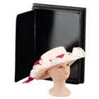 001.759/5 - Rosa Hut mit Kopf, Miniatur