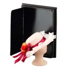 001.759/5 - Rose Hat with Stand, miniature