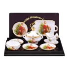 001.344/6 - Dining Set "Christmas", miniature