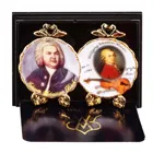 001.400/0 - Wall Plates "Mozart/Bach", miniature